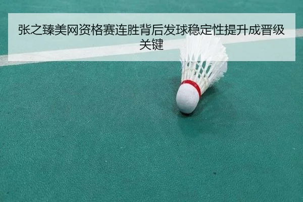 张之臻美网资格赛连胜背后发球稳定性提升成晋级关键（LEYU.COMapp）
